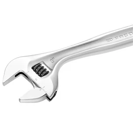 Állítható gyors villáskulcs polírozott nyél 4 coll