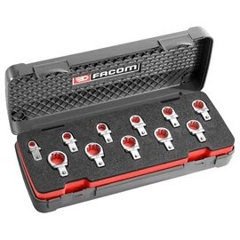 Csillagkulcs fej nyomatékkulcshoz 11 részes 8-19 mm