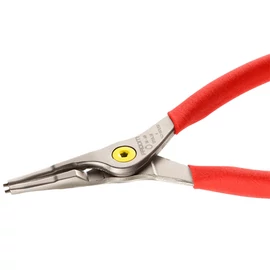 Seegergyűrű fogó egyenes fejjel, külső gyűrűhöz