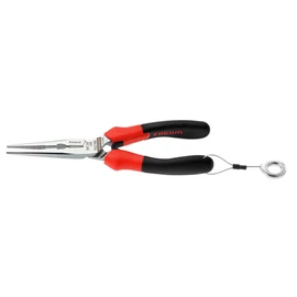 Hosszúcsőrű fogó pol. fejjel, ergo. nyél,200 mm