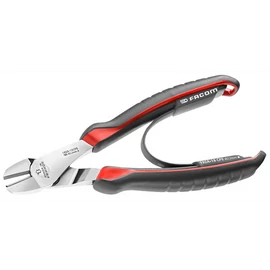 Oldalcsípő fogó polírozott fej, ergon. nyél,180 mm