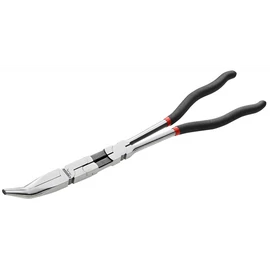 Extra hosszú csőrös fogó 45 fok 340 mm