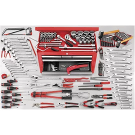 Szerszámkészlet 150 db szerszám, fém szersz.dobozban