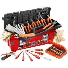 Szerszámkészlet 28 db 1000 V, műanyag szerszám táskában