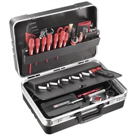 Elektromos szerszámkészlet műany. szerszámkofferben