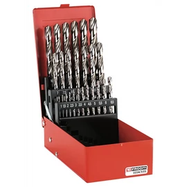 Csigafúró készlet fémhez 1-13 mm-ig, 25 db