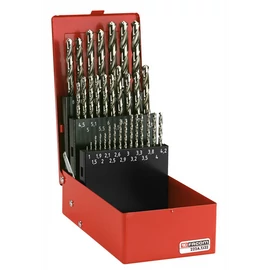 Csigafúró készlet fémhez 2-10 mm-ig, 81 db