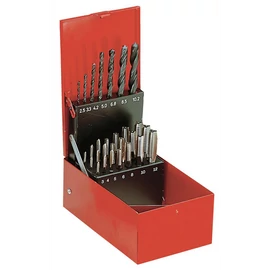 Kézi men.fúró klt. 3 fok.-ú M3-M12-ig cob.bev+magf