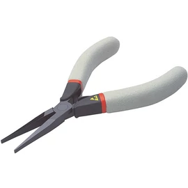 Elektronikai fogó lapos csőrű Antisztatikus nyél