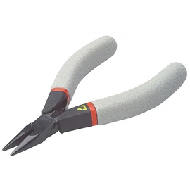 Elektronikai fogó Fél kerek csőrű Antisztatikus ny.