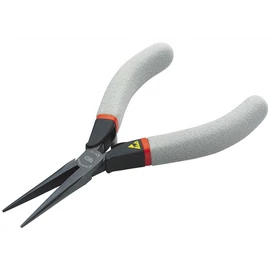 Elektronikai fogó Fél kerek csőrű Antisztatikus ny.