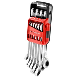 Racsnis hatású csillag villás kulcs készlet 10 r