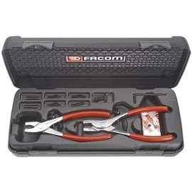 Seegergyűrű fogó készlet Mikro technikai