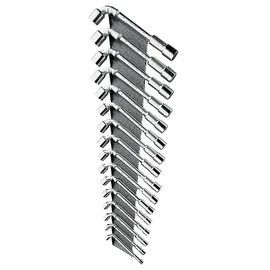 Pipakulcs készlet 6-12 szög OGV profilú fejjel 16 részes