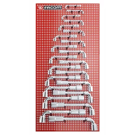 Pipakulcs készlet 6-12 szög OGV profilú fejjel 22 részes