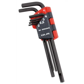 Imbusz kulcs készlet furatos kivitel