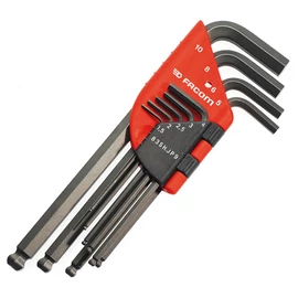 Imbusz kulcs klt. hosszított kivitel gömb végű