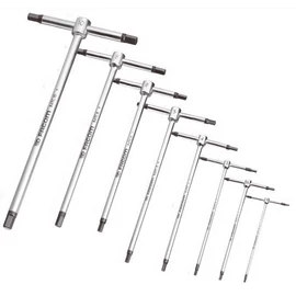 Imbusz kulcs készlet erős T markolat