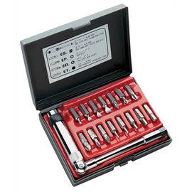 Csavarhúzó készlet Bit hegyek hajtóval