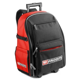 Hátizsák (szerszámtartós) görgős húzható kivitel