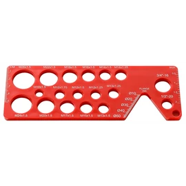 Olaj leeresztő menetjavító sablon