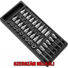 Műanyag tartó 1/2 Bit tartó modul E032922