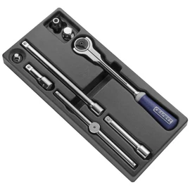 Racsnis átalakító készlet 1/2" részes