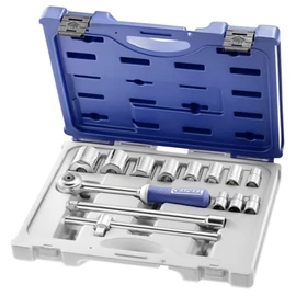 Dugókulcs készlet 1/2" 14 részes 10-34 mm