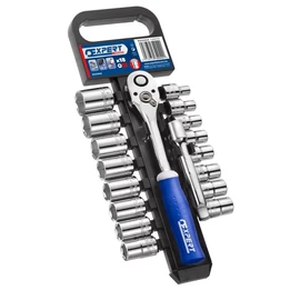 Dugókulcs készlet 1/2" 18 részes 8-23 mm