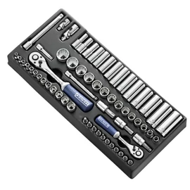 Dugókulcs készlet 1/4" - 3/8" 62 részes