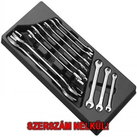 Műanyag tartó csillag-villáskulcs modul. E111220