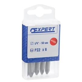 Bitfej 1/4" 50 mm hosszú PZ3 - 6 részes