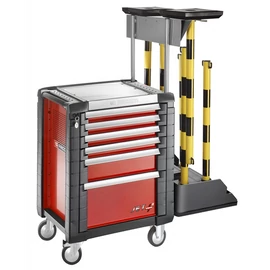 Biztonsági kordon oszlop 6 részes