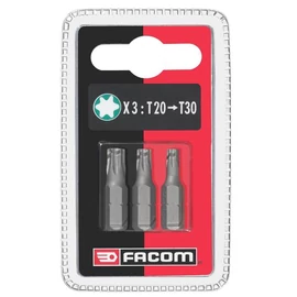 Bit készlet 3 részes 25 mm T20-30