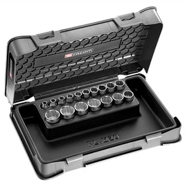 Dugókulcs készlet 3/8" 12 szög 18 részes