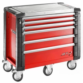 Szerszám kocsi 6M5 fiókos piros új