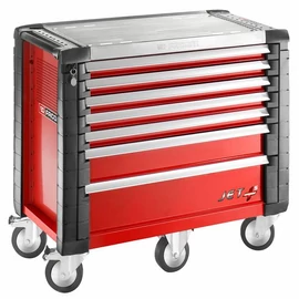 Szerszám kocsi 7M5 fiókos piros új