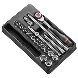 Dugókulcs készlet 3/8" 6 szög J.360 20 részes