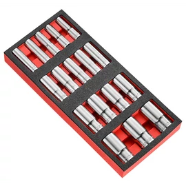 Hosszított dugókulcs modul szivacsos