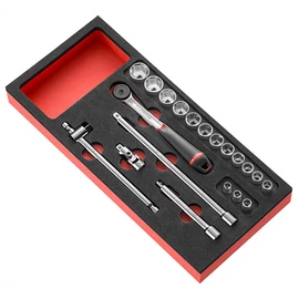 Dugókulcs modul 3/8" szivacsos