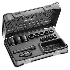 Üthető Dugókulcs készlet 6 szög 3/8-1"1/16