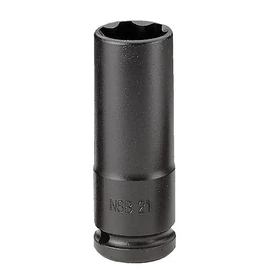 Gépi hosszú Dugókulcs 1/2" CONVEX 22 mm