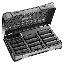 Üthető Dugókulcs készlet 12 szög 10-24 mm