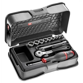 Dugókulcs készlet 1/4" 6 szög R.151B 12 részes