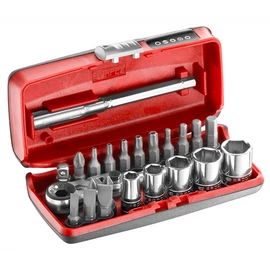 Racsnis csuklós fejű bit készlet 31 részes