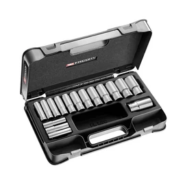 Dugókulcs készlet 1/2" mm 12 szögű 16 Részes