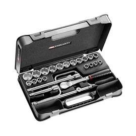 Dugókulcs készlet 1/2" Colos 6 szögű racsni SL.161 25 Részes