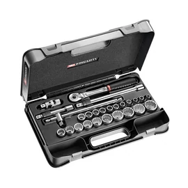 Dugókulcs készlet 1/2" mm 12 szögű racsni SL.171 26 Részes