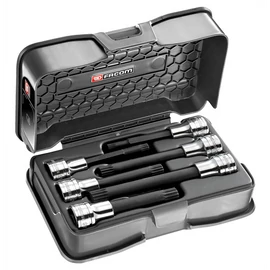 Extra hosszú XZN dugófej 1/2 készlet 6 részes